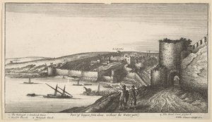 Parte de Tánger desde arriba, sin la Puerta de Agua, 1670