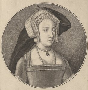 Princeps Maria Henrici VIII Regis Angliæ Filia de Wenceslaus Hollar