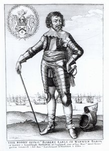 Robert Rich, 2º Conde de Warwick de Wenceslaus Hollar