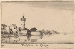 Rudesheim de Wenceslaus Hollar