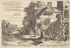 Primavera, 1629 de Wenceslaus Hollar