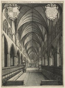 Coro de San Pablo de Wenceslaus Hollar