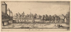 Verano: El lugar de baño de Wenceslaus Hollar