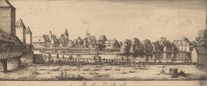 Verano: El lugar de baño, c. 1628-1629 de Wenceslaus Hollar
