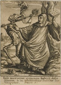 El abad y la muerte de Wenceslaus Hollar