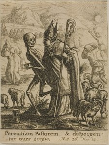 El Obispo y la Muerte de Wenceslaus Hollar