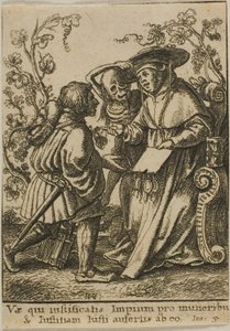 El cardenal y la muerte de Wenceslaus Hollar