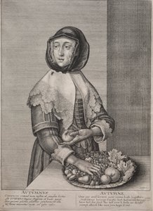 The Four Seasons:  Autumn de Wenceslaus Hollar