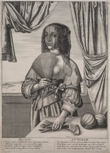 The Four Seasons:  Summer de Wenceslaus Hollar
