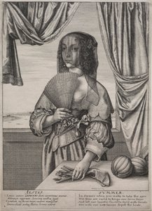 Las cuatro estaciones: Verano, 1641 de Wenceslaus Hollar