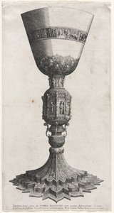 El Gran Cáliz Adornado con Figuras, 1640 de Wenceslaus Hollar