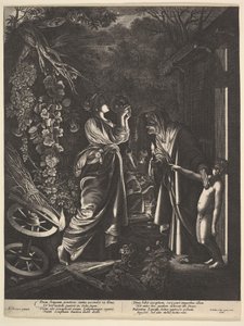 La burla de Ceres, 1646 de Wenceslaus Hollar
