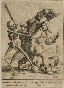 El vendedor ambulante y la muerte de Wenceslaus Hollar