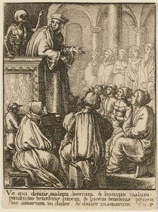 El Predicador y la Muerte de Wenceslaus Hollar