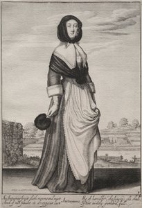 Las estaciones: Otoño, 1643-1644 de Wenceslaus Hollar
