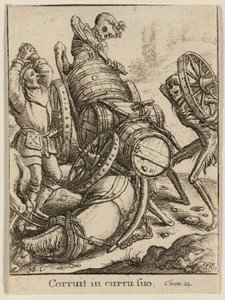 El carretero y la muerte de Wenceslaus Hollar