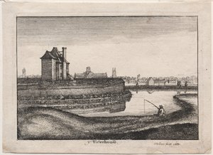 la casa de agua de Wenceslaus Hollar