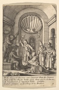 La burla de Cristo, 1625-77 de Wenceslaus Hollar