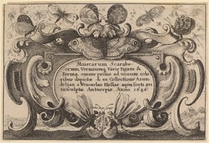 Página de Título de Wenceslaus Hollar