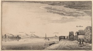 Vista de Lewenberg de Wenceslaus Hollar