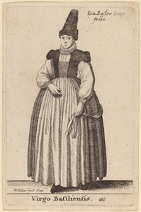 Virgo Basiliensis de Wenceslaus Hollar