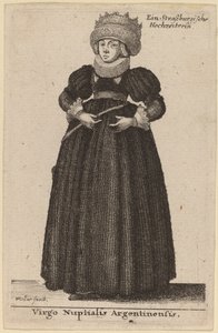 Virgo Nuptialis Argentinensis de Wenceslaus Hollar