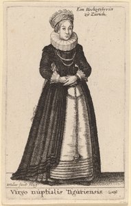 Virgo Nuptialis Tiguriensis de Wenceslaus Hollar
