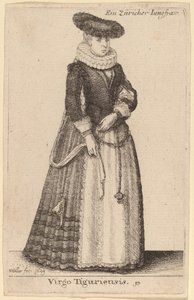 Virgen de Zúrich de Wenceslaus Hollar