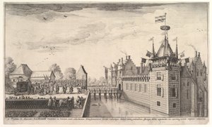 Visita a A. Roelants de Wenceslaus Hollar