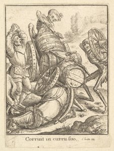 Carretero, de la Danza de la Muerte, 1651 de Wenceslaus Hollar