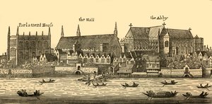 Westminster en 1640, 1881 de Wenceslaus Hollar
