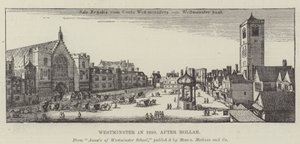 Westminster en 1650