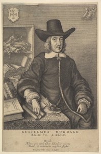 William Dugdale, 1625-77 de Wenceslaus Hollar