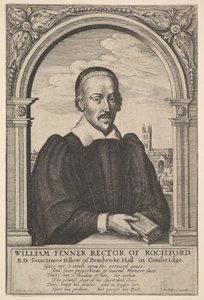 William Fenner, Rector de Rochford, 1656 de Wenceslaus Hollar