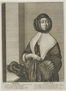 Invierno de Wenceslaus Hollar