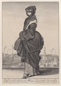 Invierno, de Las Estaciones de Wenceslaus Hollar