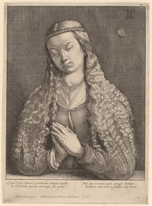 Katharine Furlegerin de Wenceslaus Hollar after Albrecht Dürer