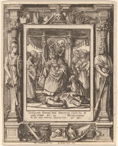 Emperador de Wenceslaus Hollar after Hans Holbein the Younger after Abraham van Diepenbeeck