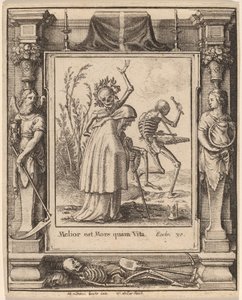 Anciana de Wenceslaus Hollar after Hans Holbein the Younger after Abraham van Diepenbeeck