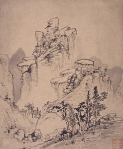 Álbum de pinturas de paisajes de Wencong Yang