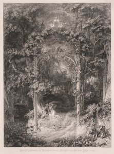 la doncella del bosque de Wendelin Wick