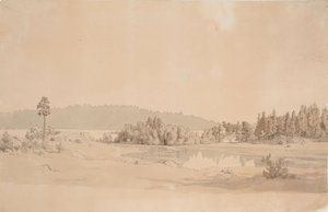 Bahía de Näsijärvi de Werner Holmberg