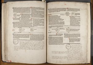 Fol 58 verso 59 recto, Fasciculus Temporum de Werner Rolevinck