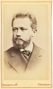 Piotr Tchaikovsky, compositor ruso, siglo XIX de Wesenberg