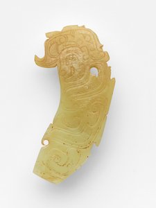 Colgante de Western Zhou Dynasty Chinese School