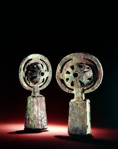 Campana de yugo de Western Zhou Dynasty Chinese School