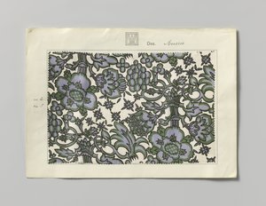 Acero con lado impreso, diseño Aussee de Wiener Werkstätte