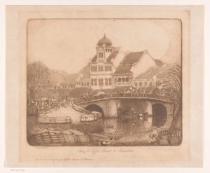 Aan de Kali Besar te Batavia (título original del objeto)