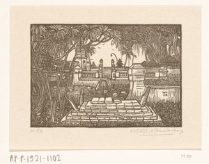 Cementerio cerca de Singaraja en Bali
Cementerio en Bali de Wijnand Otto Jan Nieuwenkamp (signed by artist)