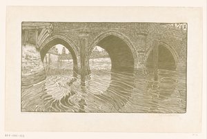 Puente de Malinas (título original) de Wijnand Otto Jan Nieuwenkamp (signed by artist)